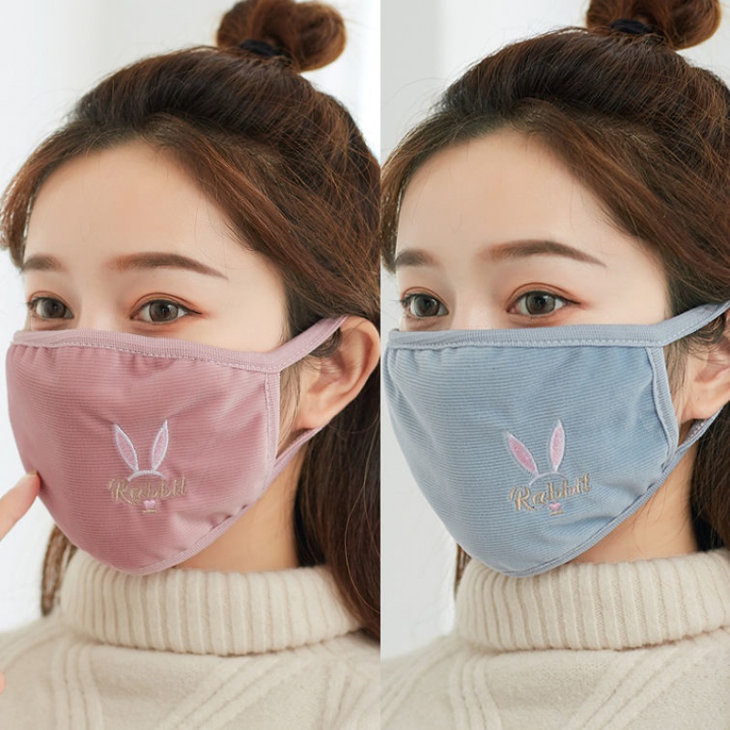 lucaly新品加大口罩男女口罩女秋冬季保暖防寒加大加厚透气冬天户外