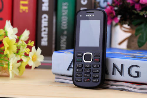 诺基亚c1-02超长待机按键直板商务学生大声音二手 三星黑色电信版