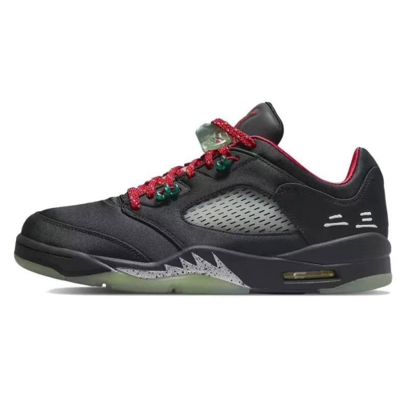耐克(nike)air jordan 5 aj5男女篮球鞋da8016 白红 撕撕乐 中国年dd