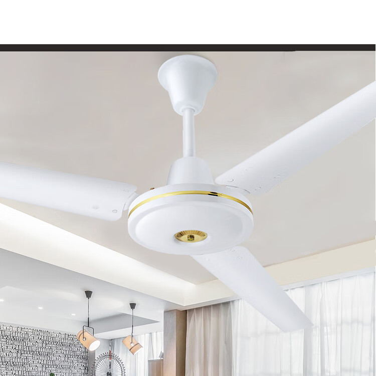 钻石牌吊扇家用5五叶大风力铁叶1400mm客厅宿舍工业56寸电风扇不锈钢