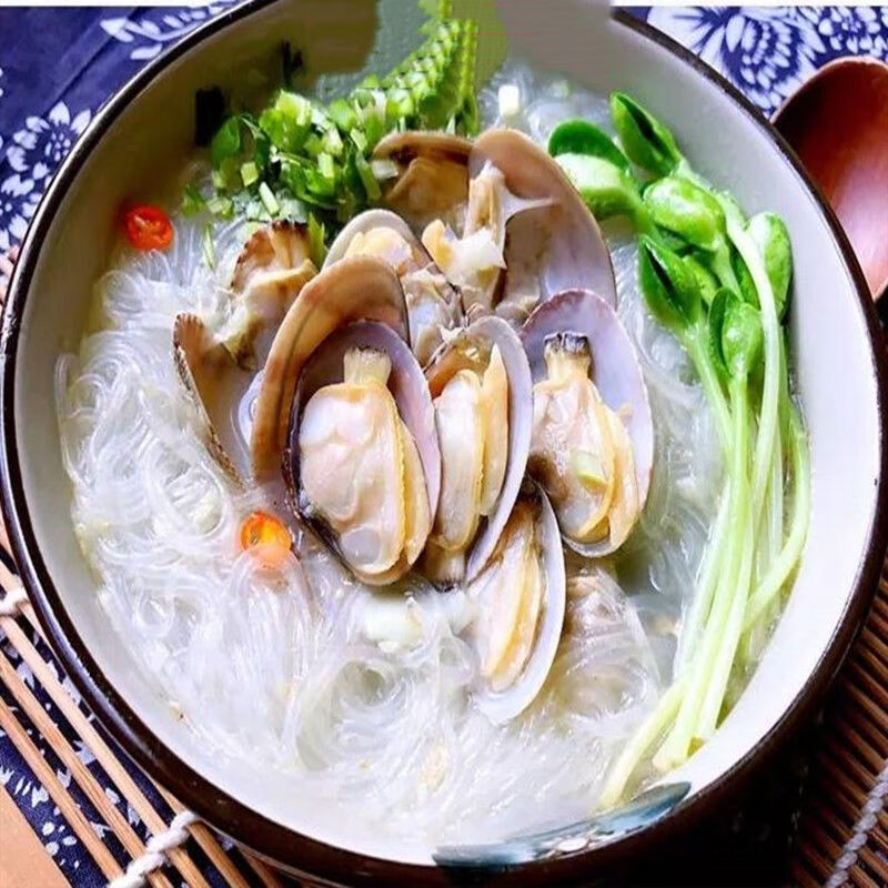 传统工艺粉丝酸辣粉花甲扇贝速食火锅凉拌粉米线 特惠一斤一捆装(免煮