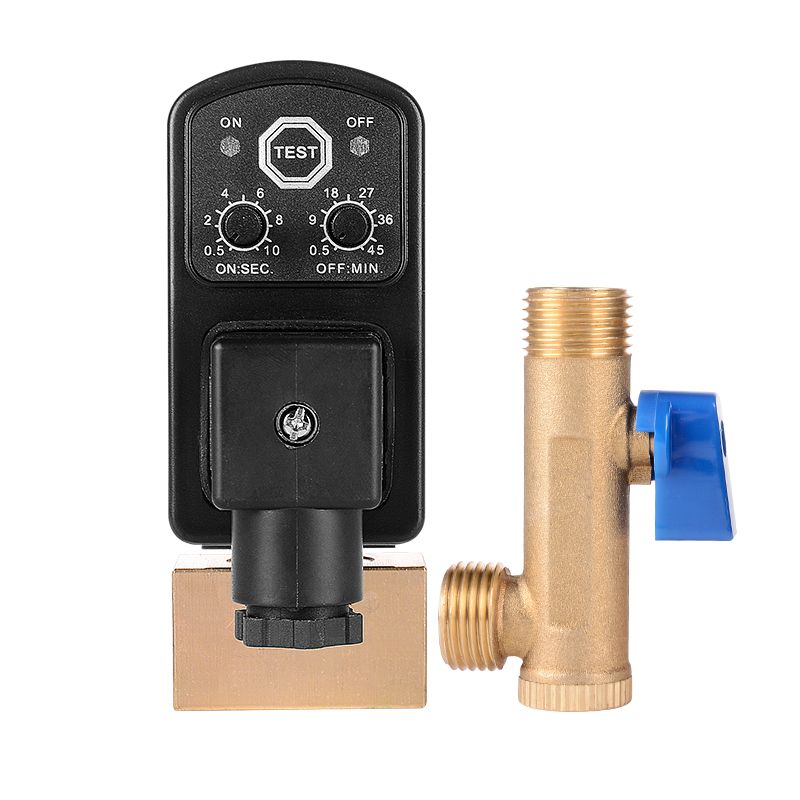 空压机储气罐自动排水阀电子定时排水器排气电动开关电磁阀门定制 16