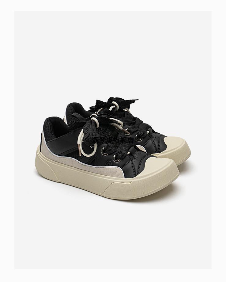 2022新款多嘴驴donkey鞋子男2022年新款潮鞋百搭平底休闲板鞋大头男鞋