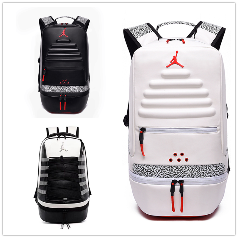 【腾讯体育】nba联名aj书包飞人书包aj书包美版aj11飞人男女学生书包