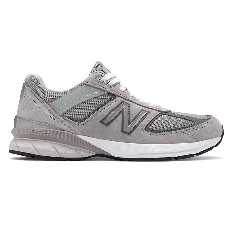 美产新百伦newbalancem990v5复古麂皮男士慢跑鞋休闲运动鞋深蓝色425