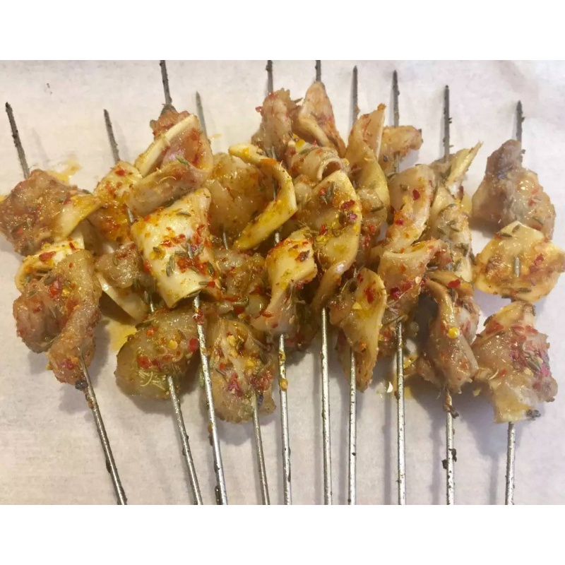 皓月1kg装牛筋皮子冷冻新鲜清真东北烧烤铁板烧筋头巴脑满3袋