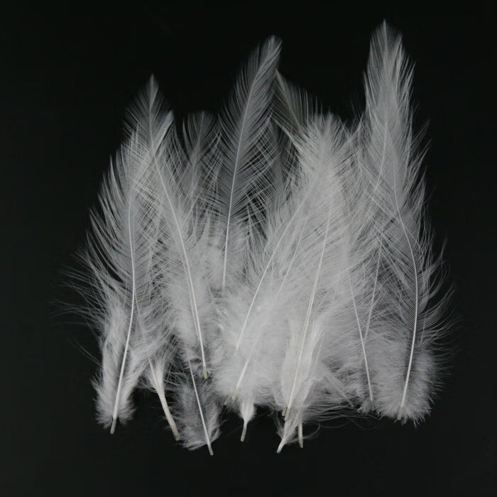 羽毛diy手工羽毛白色羽毛鹅毛火鸡羽毛婚庆装饰饰品配件服装辅料 小刀