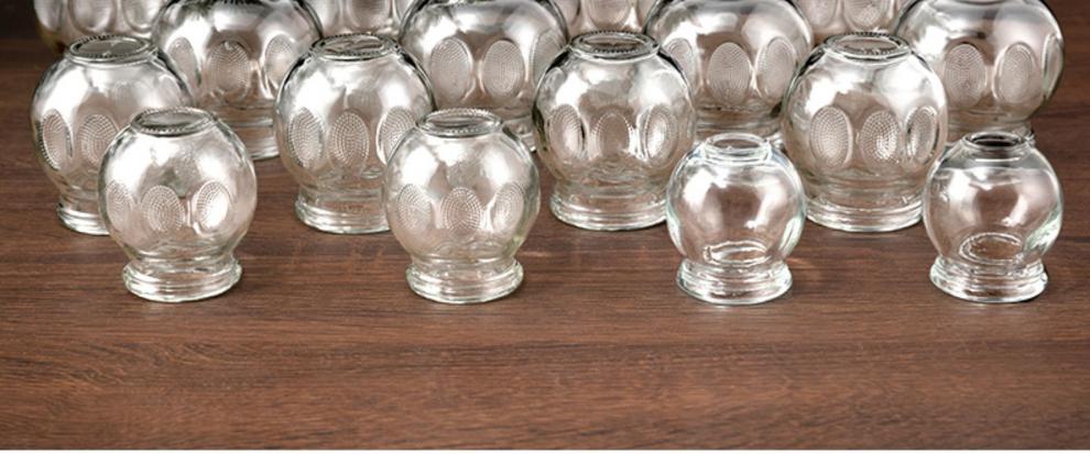 岙筱玻璃火罐中医专用罐美容院专用罐拔罐器玻璃家用套加厚真空拔火罐