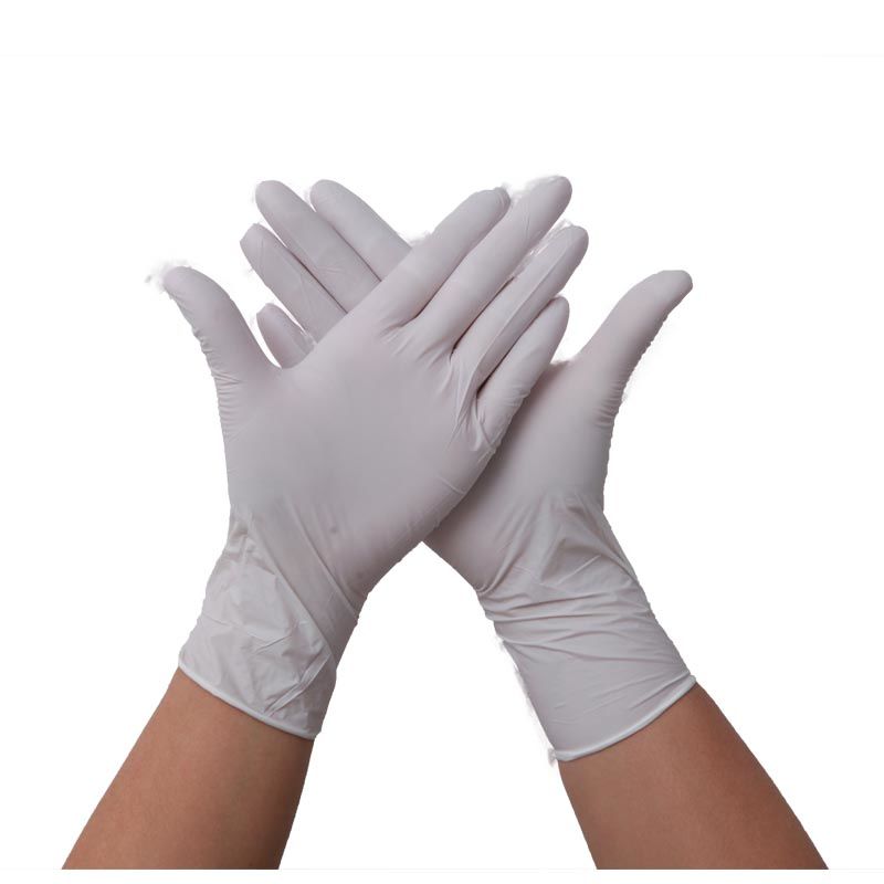 一次性手套乳胶儿童丁腈pvc防水洗碗消毒家务薄透明 透明色【pvc】70