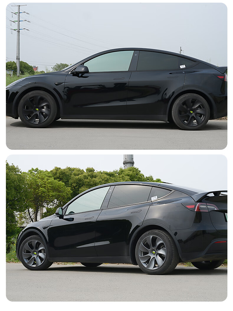 适用特斯拉轮毂盖model丫旋风19寸轮子罩model3y汽车改装加装配件