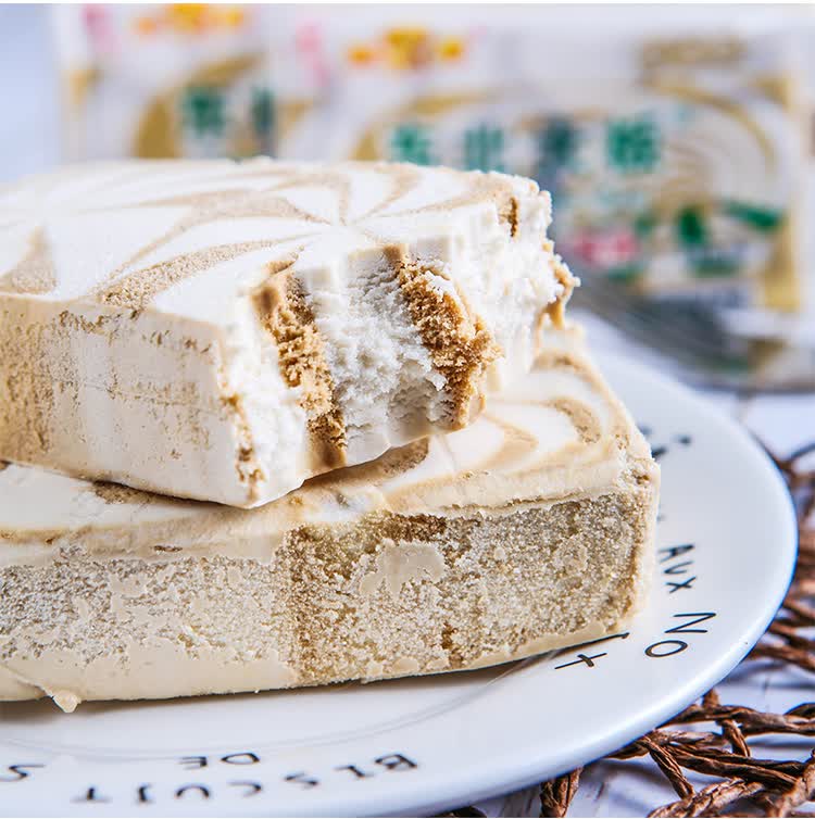 冰淇淋网红冰激凌原味奶冰糕棍雪糕 红宝石东北大板榛子奶20支【图片