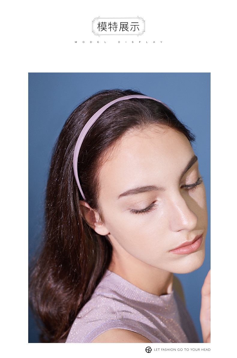 evitaperoni依慧达网红懒人发箍头箍简约后挂式压发圈防滑21fw百搭