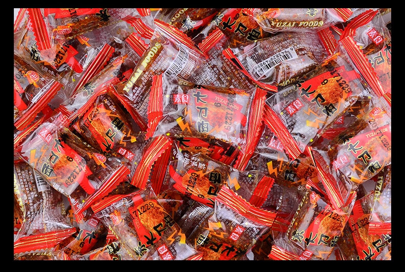 小辣狗辣条怀旧贵州辣条8090后儿时素零食麻辣小吃 大刀肉1包(约38个)