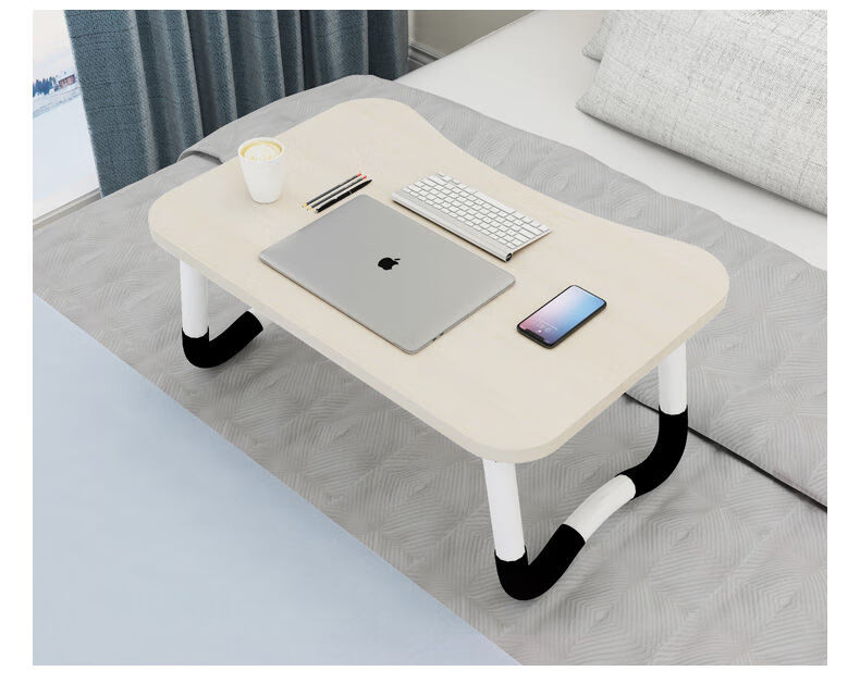 床上书桌笔记本电脑桌宿舍神器学习桌折叠桌子小桌子桌板加厚加宽杯托