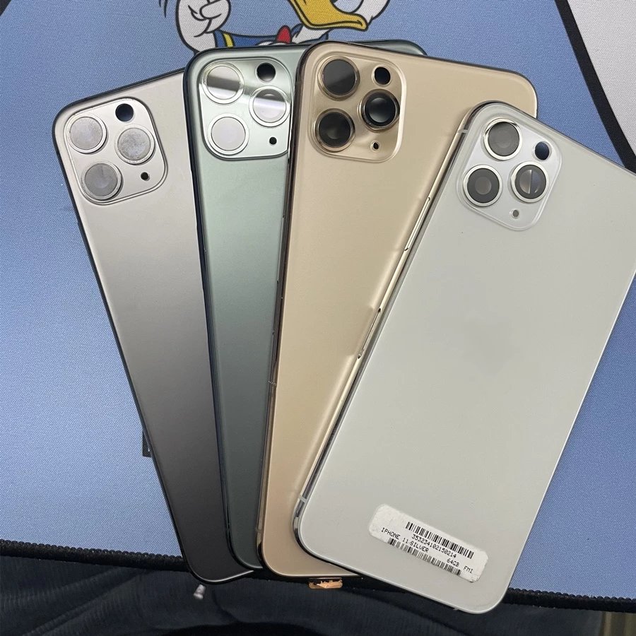原厂适用于苹果11promax原装拆机后壳iphone11pro中框外壳11后盖总成