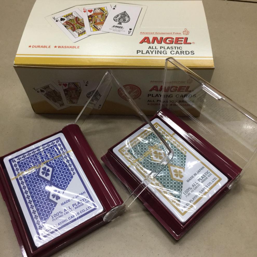 日本小天使塑料扑克牌angel日本小天使原装进口磨砂塑料扑克牌防水