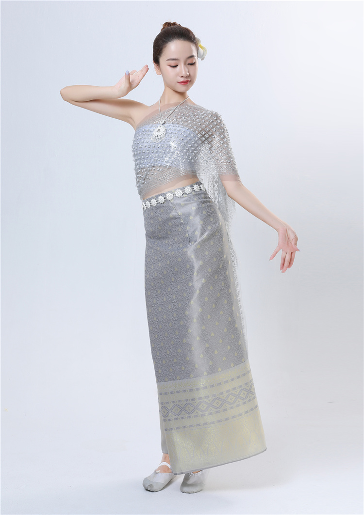 傣族服装泰国西双版纳裙套装情人节影楼摄影写真女装旅游民族风裙子