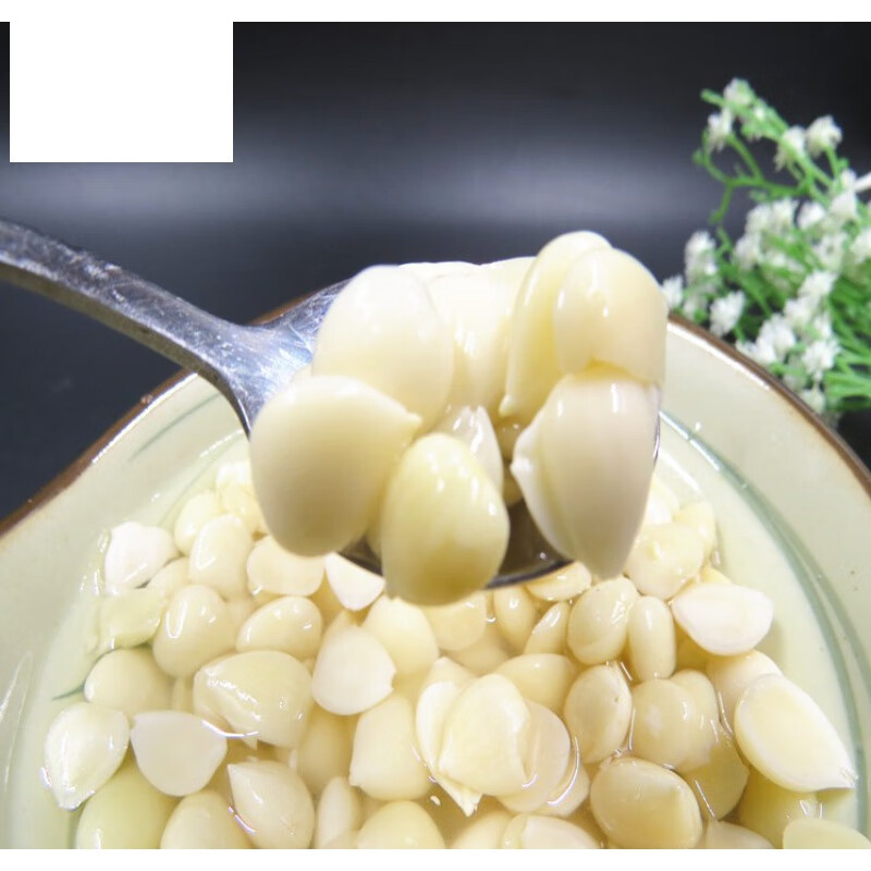 年货盐水杏仁内蒙赤峰特产克旗农家自制东北盐水杏仁咸菜250g*5袋【图