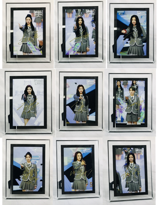 刘雨昕 许佳琪 金子涵 赵小棠 喻言 亲笔签名照片 多款 青春有你2