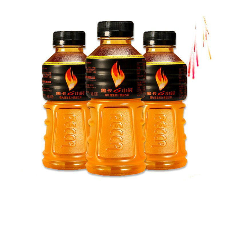 2022新款黑卡6小时饮料广州功能饮料整箱450ml什果味休闲饮料能量运动