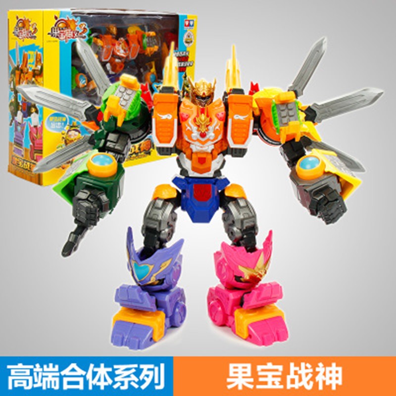 宝特攻23升级解锁系列果宝战神果元天尊魔霸天王香橙战宝玩具男孩生日