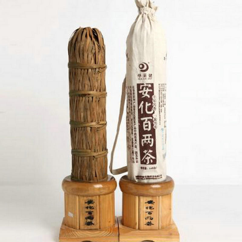 华莱健百两茶柱子茶小千两茶柱湖南安华黑茶7斤茶叶 3.