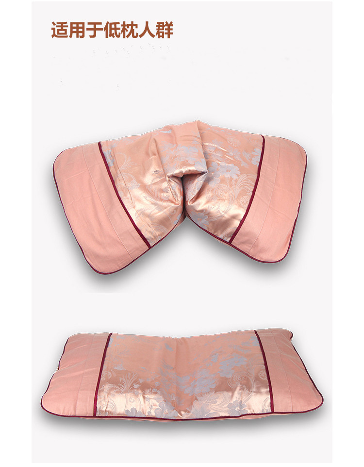 七木枕健康枕七种原木珠枕头神器硬枕颈椎枫雅七木竹韵1个枕芯2个枕套