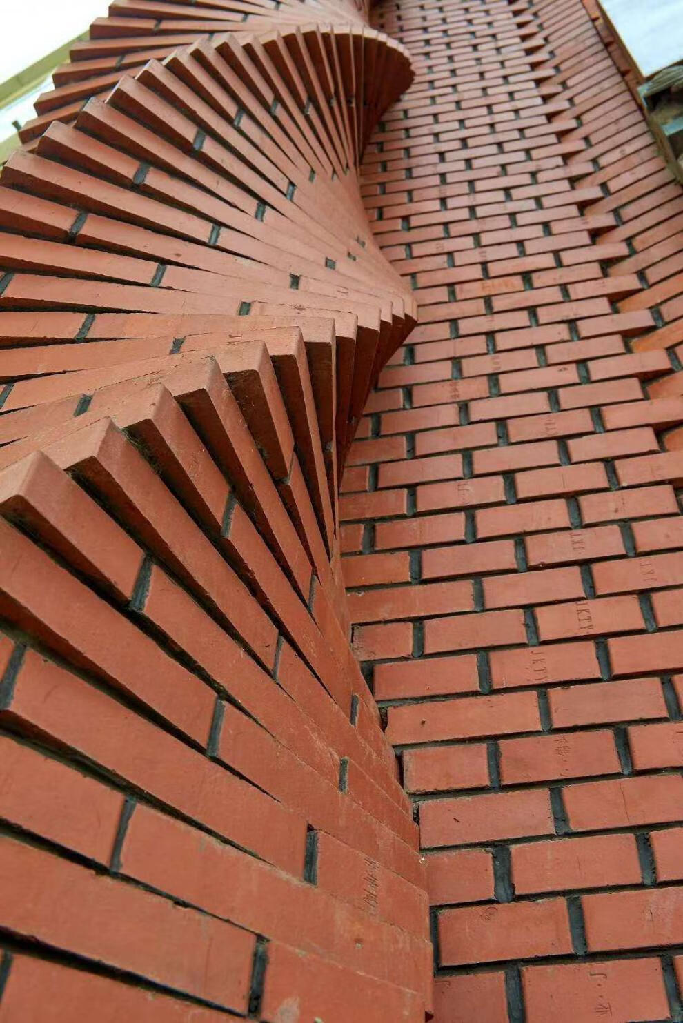 砌墙 红色清水砖烧结砖95标砖铺地砖陶土砖园林景观砖垒 200x40x30mm