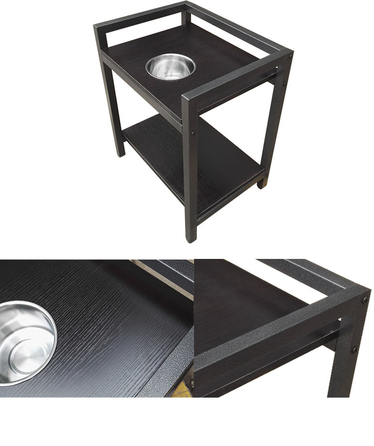 棋牌室茶几防水麻将机水杯架茶楼配套茶水架前台置物架会客小茶几