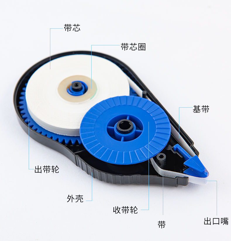 晨光12m修正带拆开图解图片