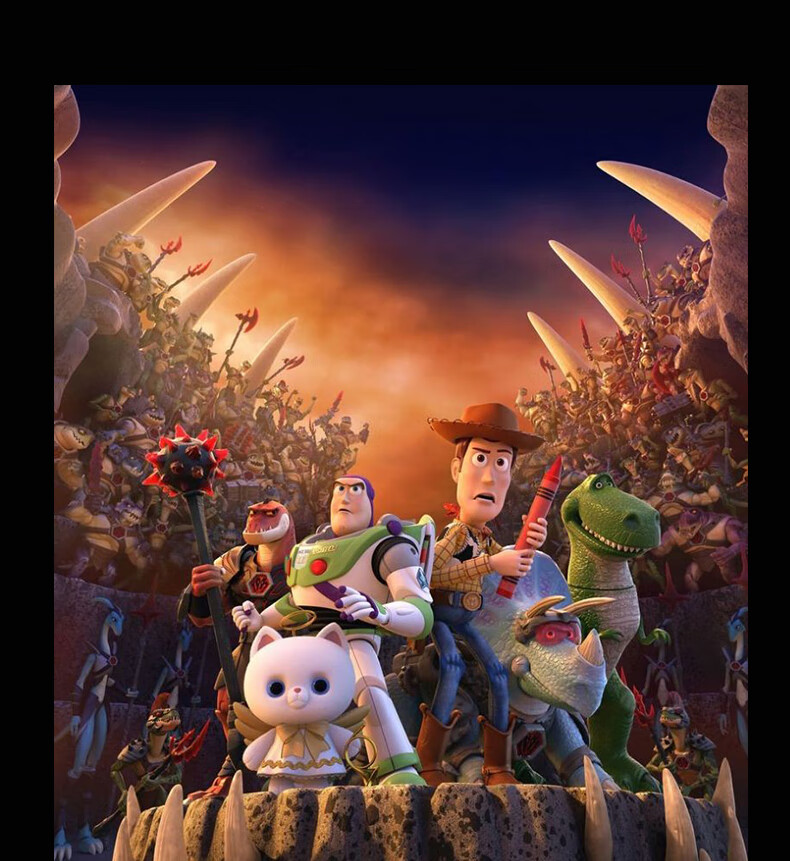 正版迪士尼动画dvd光盘玩具总动员5部合集 5碟dvd9高清动画卡通盒装