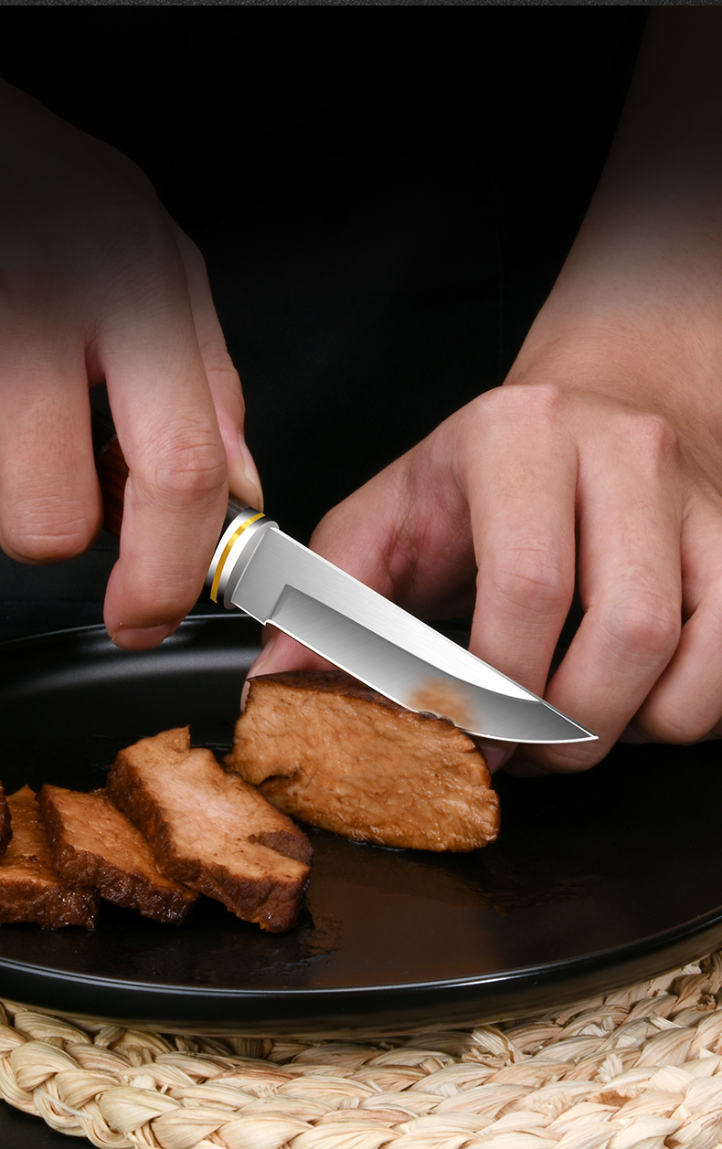 蒙古手把肉小刀藏族内人吃肉加厚屠夫分割刀切肉剥皮超锋利刀具加长