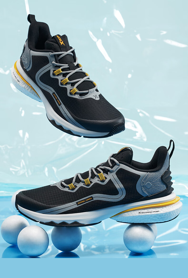 【动力巢】特步男鞋跑步鞋2020冬季新款运动鞋男减震轻便跑鞋d 【动力