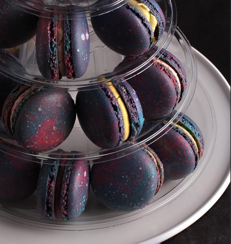 星空马卡龙 星空马卡龙法式零食糕点甜点小礼品送女友生日 情人节礼物