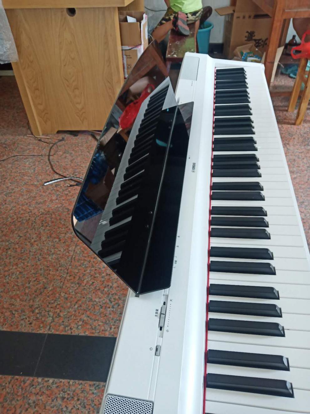 电钢琴谱架雅马哈p95p115p48p125谱台谱板卡西欧罗兰通用黑色p85p95