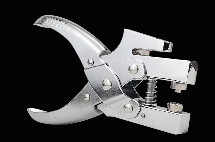 打孔单孔气眼 护圈压钳子打孔器机 多功能5mm属内径pvc铆钉器 钳子