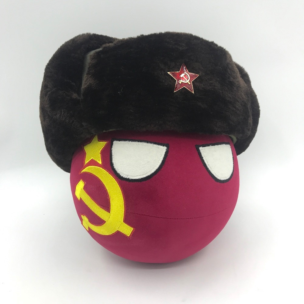 苏联球卫战争版配升级版政委帽波兰球家球漫画抱中华苏维埃球波兰球