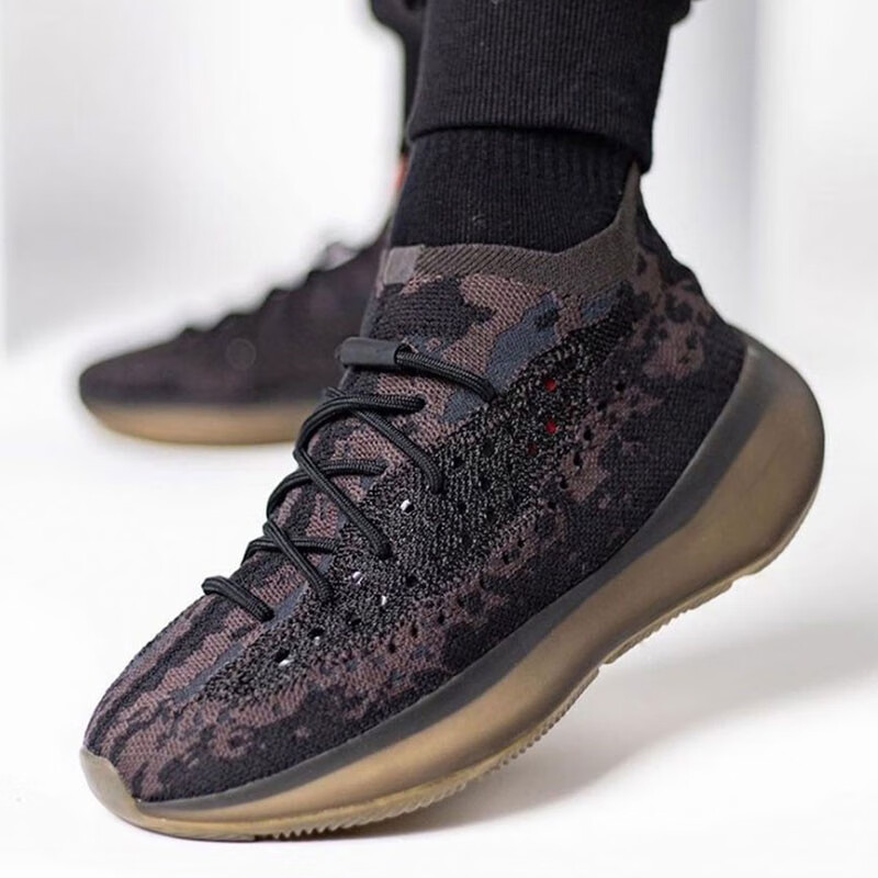 adidas阿迪达斯新款男女鞋yeezy380椰子380轻便舒适休闲运动跑步鞋gz