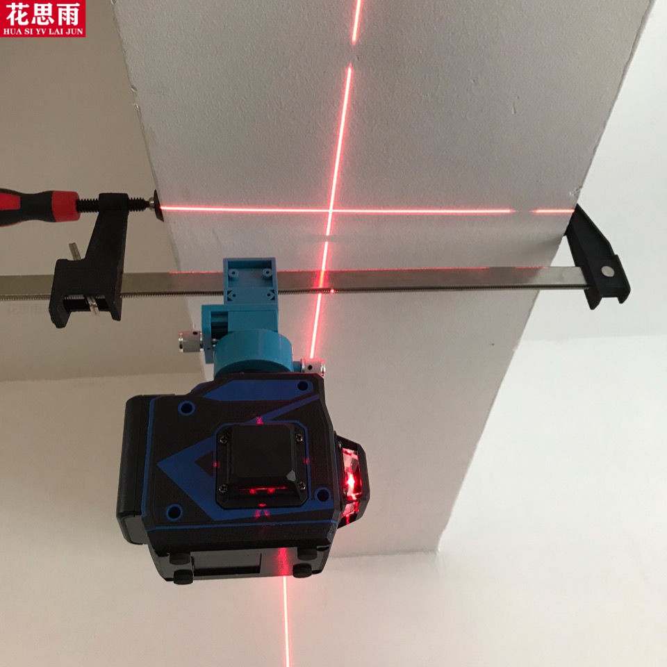 仪砌墙神器加卡梁架永成8线超高亮红光砌墙仪砌墙神器室外可见水平仪