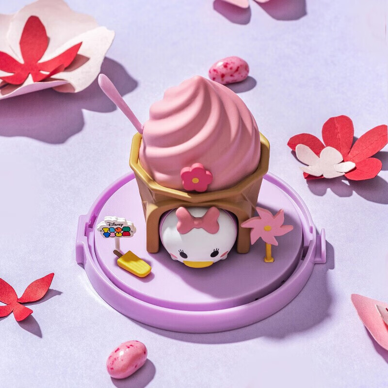 甜品屋盲盒tsumtsum迷你公仔系列卡通周边摆件萌奇草莓熊拆盒未拆袋