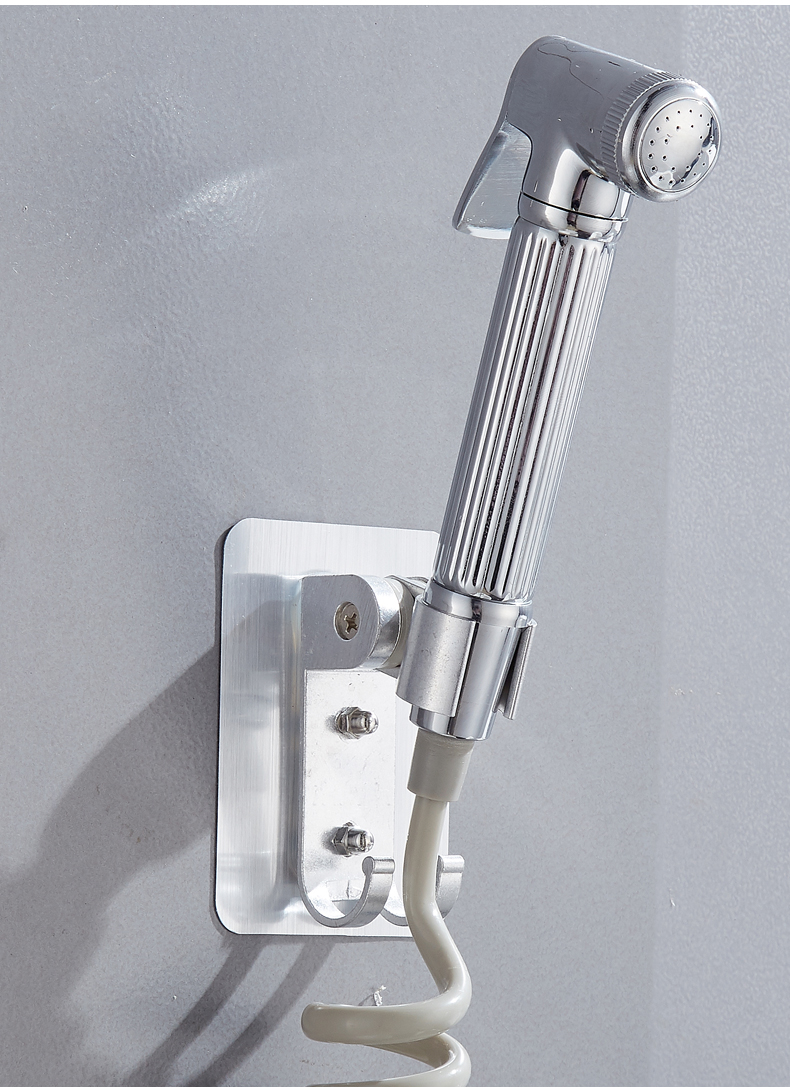 花洒座托架固定座手持花洒淋浴托可调喷头支架卫浴配件abs花洒托止水