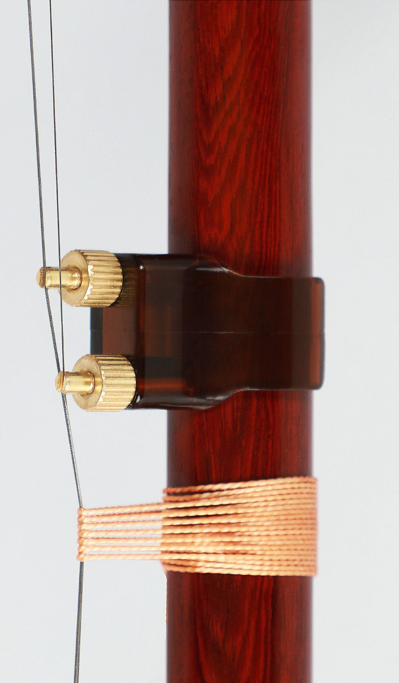 新款二胡微调器新式黄铜可调节弦距新型胡琴乐器微调配件 新款微调