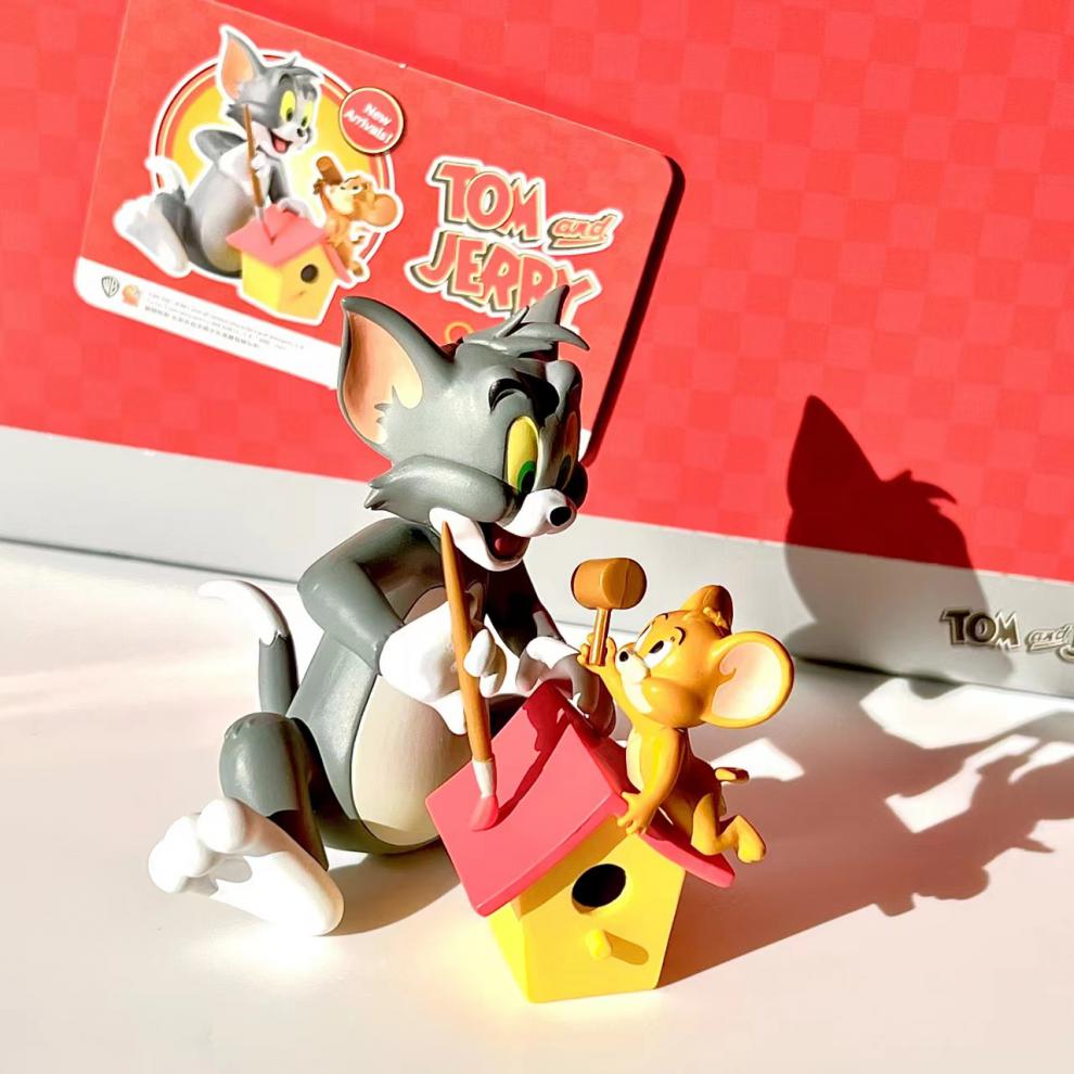 猫和老鼠周边盲盒手办礼物猫和老鼠好朋友的盲盒网红2021新款女孩礼品