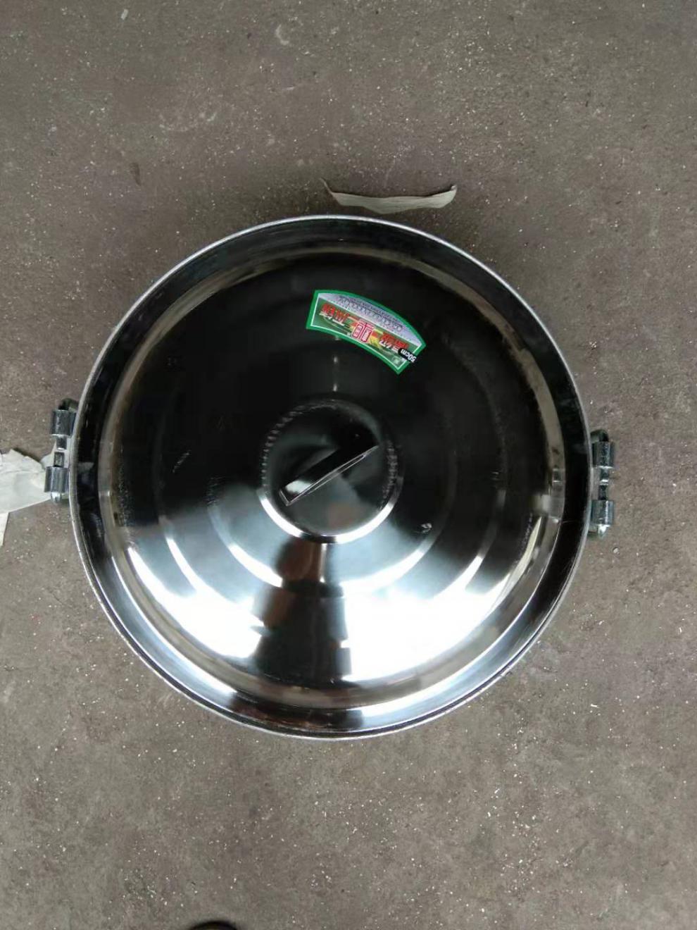 用老式加厚特厚大容量铝蒸锅行军锅大铝锅铸铝生铝锅口径60公分不带盖