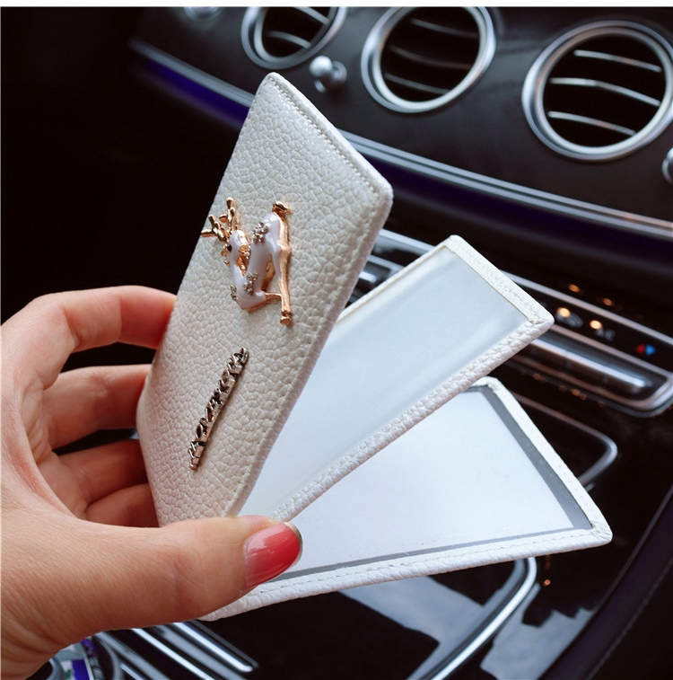 小鹿行驶证机动车驾驶证皮套女士个性韩国驾照夹驾照本证件夹女驾驶证