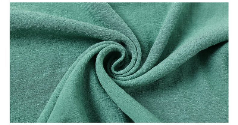 短袖t恤七分裤中老年人女装薄款简约两件套浅葱绿xl建议100115斤穿