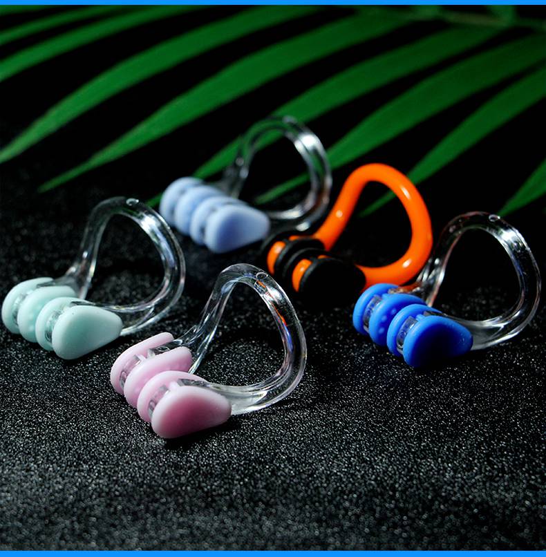 鼻夹游泳防脱落 鼻夹游泳专用成人大童款防脱落防呛水花样游潜水防鼻