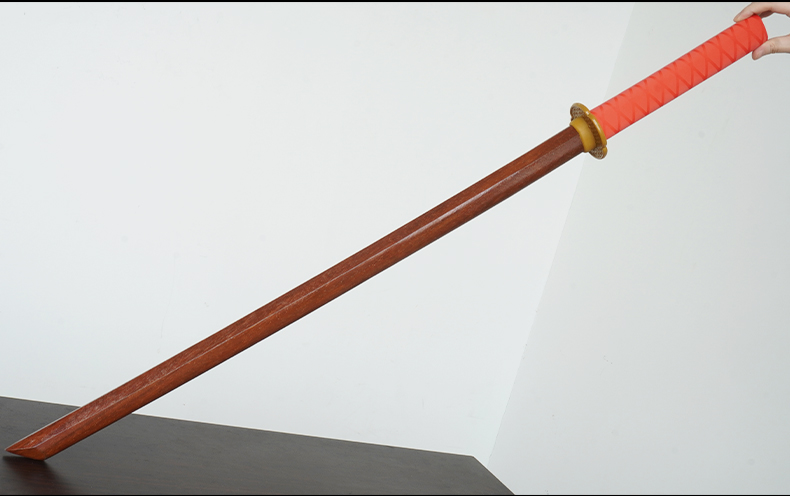 【京选好货】居合刀实木居合木刀日本剑道木剑训练竹刀带鞘练习竹剑未