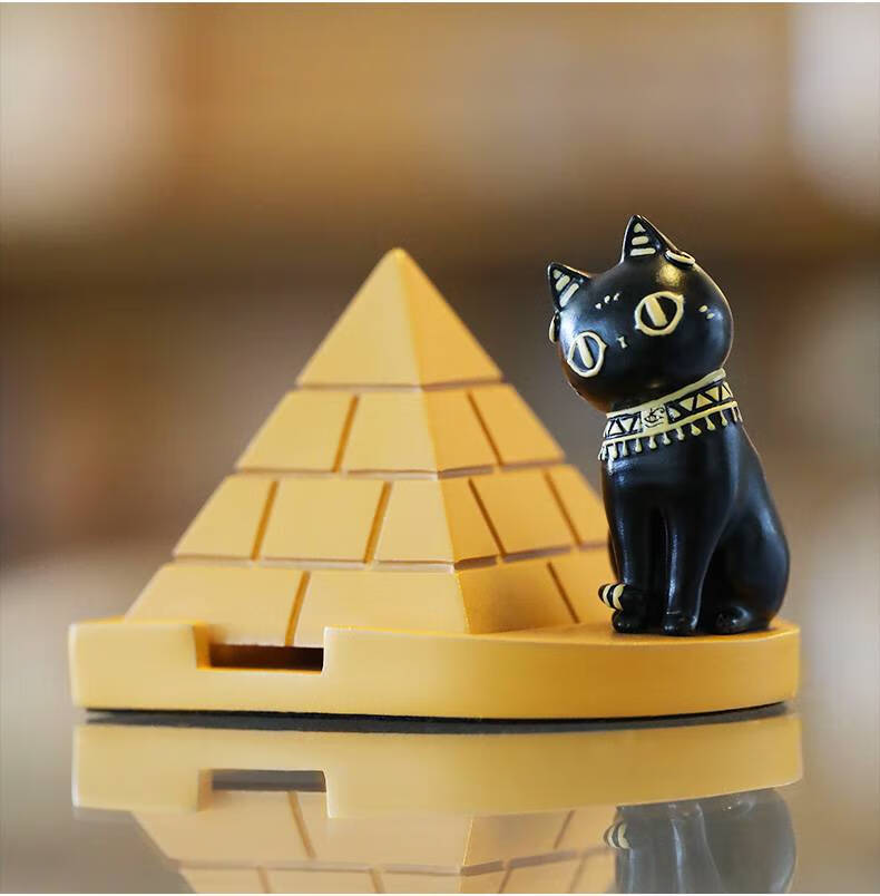 大英博物馆安德森猫 大英博物馆安德森猫多功能桌面日历摆件便签夹文