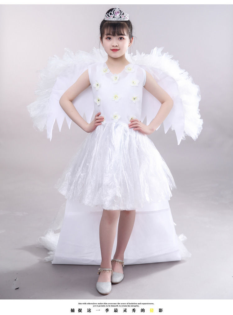 洛童欧环保衣服儿童表演服幼儿园diy时装秀自制手工材料创意演出服